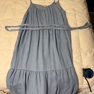 LOFT Chambray Dress